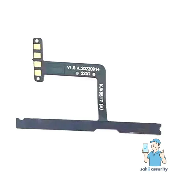Power Button Flex Cable for Infinix Smart 7 India
